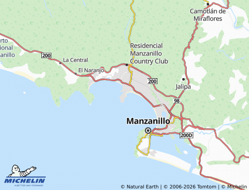 MICHELIN Las Hadas map - ViaMichelin
