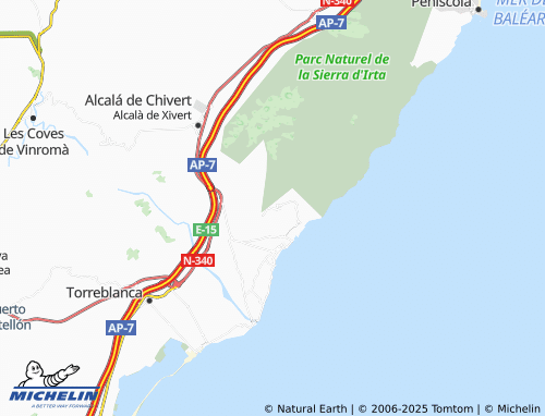 MICHELIN Urbanización el Pinar map - ViaMichelin