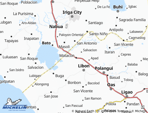 MICHELIN Agos map - ViaMichelin