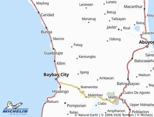 MICHELIN Kansungka map - ViaMichelin