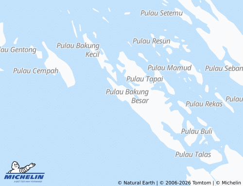 Mapa MICHELIN Pasir Panjang - ViaMichelin