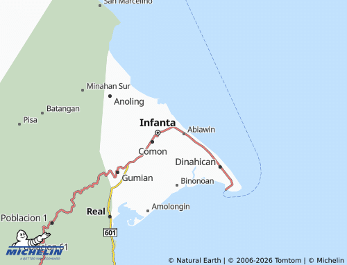 MICHELIN Silangan map - ViaMichelin