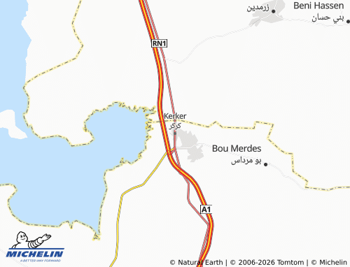 Mapa MICHELIN Karkar - ViaMichelin