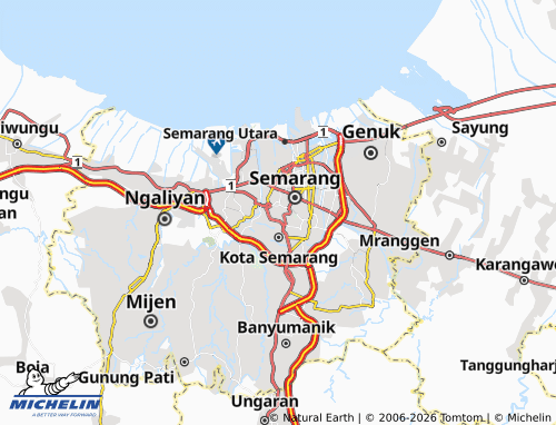 MICHELIN-Landkarte Lempongsari - ViaMichelin