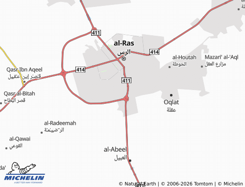 MICHELIN-Landkarte al-Masyaf - ViaMichelin