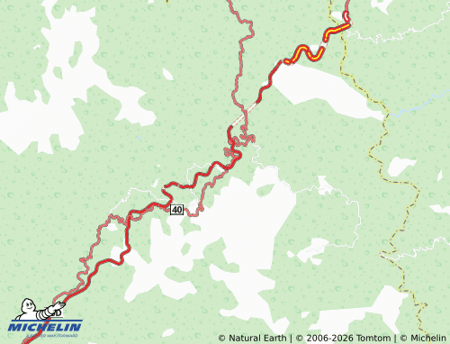 MICHELIN Santa Lucía map - ViaMichelin