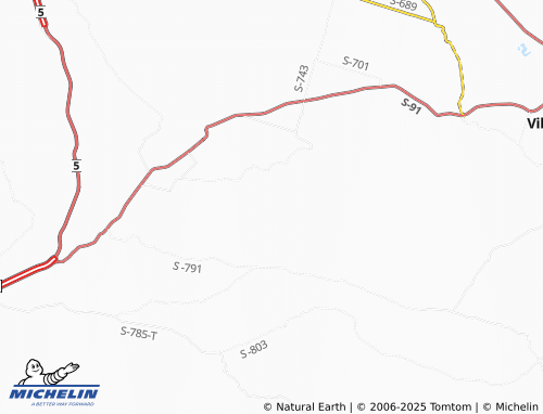 MICHELIN Turbina map - ViaMichelin