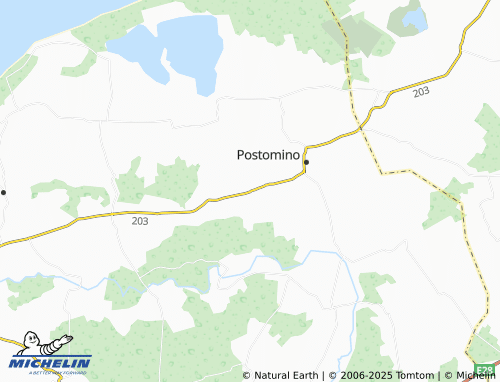 MICHELIN Pieńkowo map - ViaMichelin