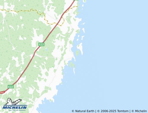 MICHELIN Kristianopel map - ViaMichelin