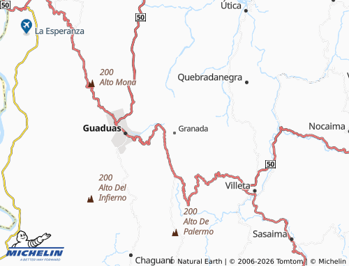 Mappa MICHELIN Granada - ViaMichelin