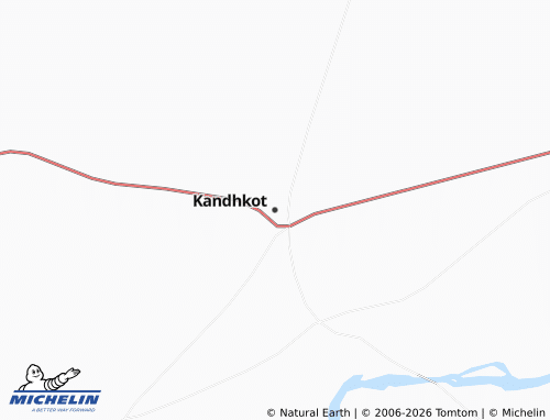Mapa MICHELIN Kandhkot - ViaMichelin