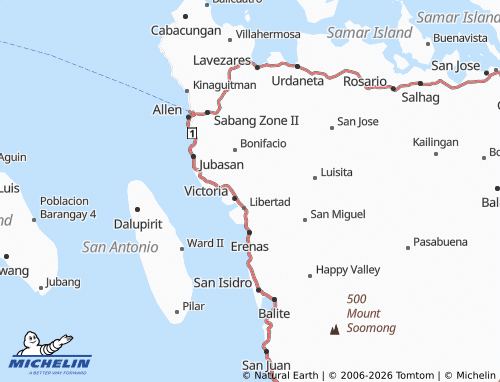 MICHELIN Lungib map - ViaMichelin