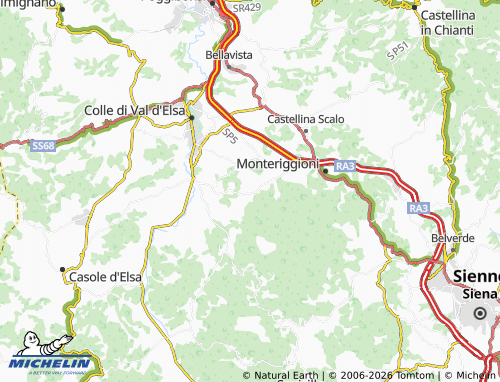Kaart MICHELIN Strove - ViaMichelin