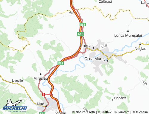 MICHELIN Inoc map - ViaMichelin