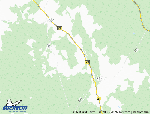 Carte MICHELIN Lähtse - ViaMichelin