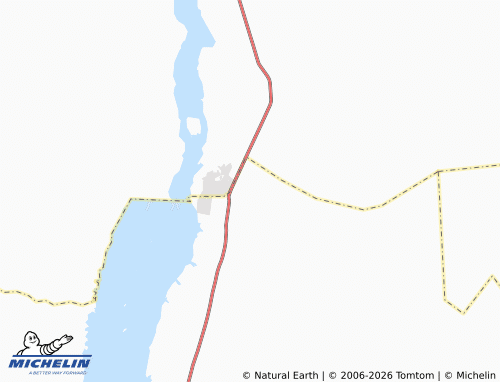 Mapa MICHELIN Pantious Gabal Oliaa - ViaMichelin