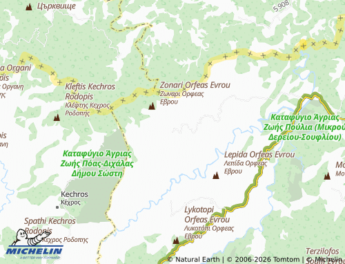 Carte MICHELIN Goniko - ViaMichelin