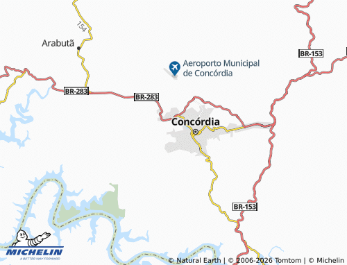 Mappa MICHELIN da Gruta - ViaMichelin