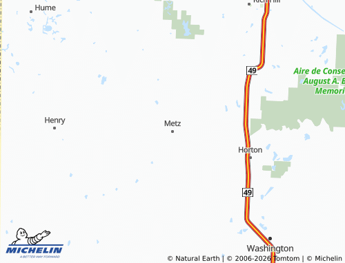 Mapa MICHELIN Metz - ViaMichelin