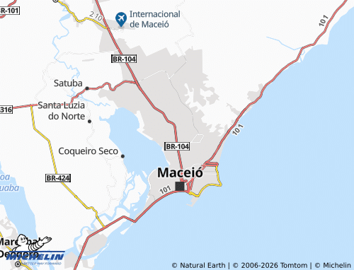 Mappa MICHELIN Gruta de Lourdes - ViaMichelin