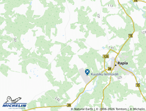 MICHELIN-Landkarte Mällu - ViaMichelin