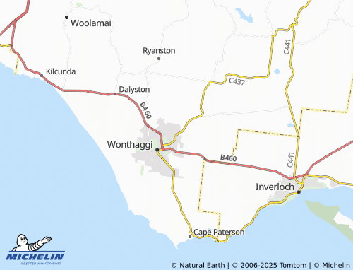 MICHELIN-Landkarte North Wonthaggi - ViaMichelin