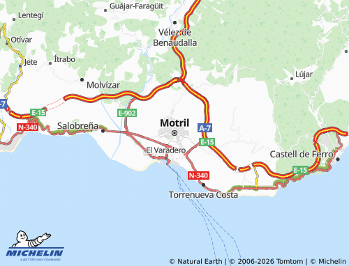 Mapa MICHELIN Motril - ViaMichelin