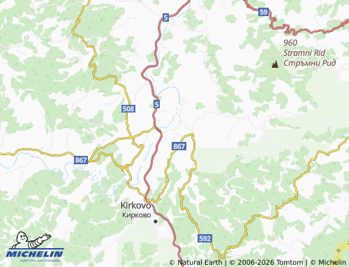 Mappa MICHELIN Ostrovets - ViaMichelin