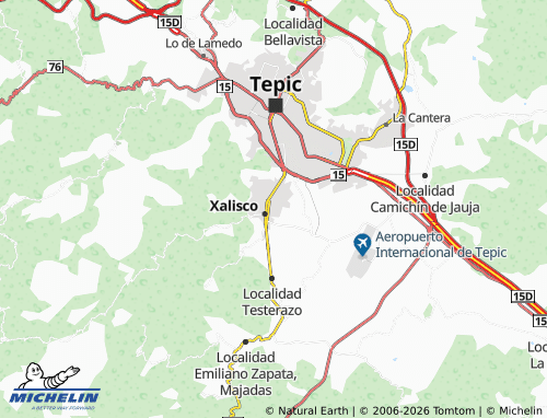 Mapa MICHELIN Ejidal - ViaMichelin