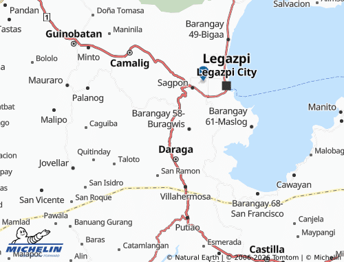 MICHELIN Bascaran map - ViaMichelin