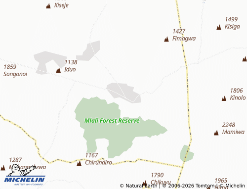 MICHELIN Mlali map - ViaMichelin