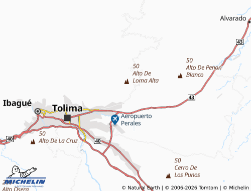 Mappa MICHELIN El Colegio - ViaMichelin