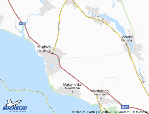 MICHELIN Lizky map - ViaMichelin