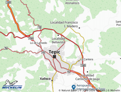 MICHELIN Rancho Las Cruces map - ViaMichelin