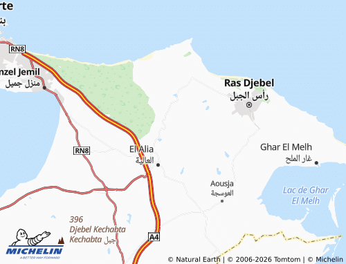 Mappa MICHELIN Seedi Ali al-Shabab - ViaMichelin