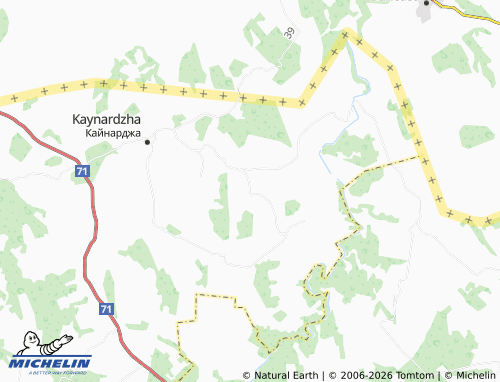 Mappa MICHELIN Dobrudzhanka - ViaMichelin