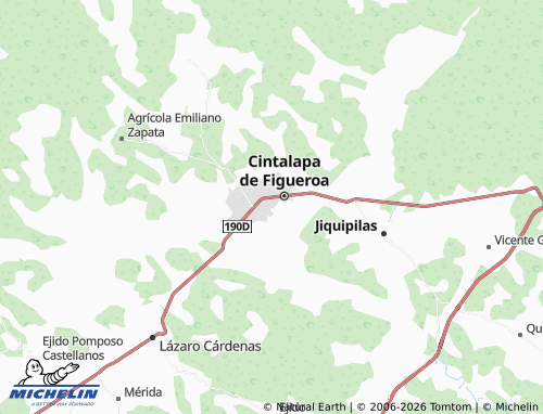 Kaart MICHELIN El Triángulo - ViaMichelin