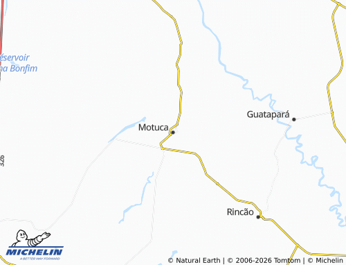 Mappa MICHELIN Motuca - ViaMichelin