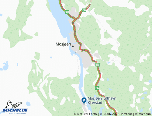 Mapa MICHELIN Øya - ViaMichelin