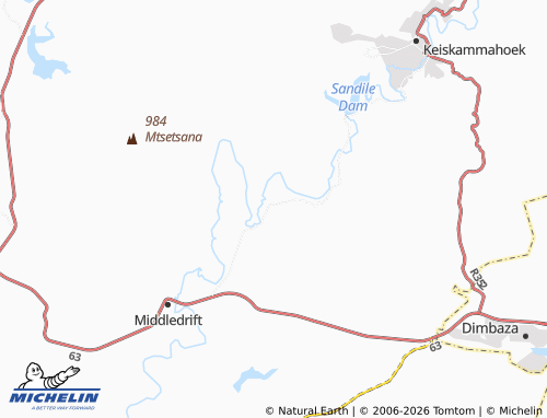 Kaart MICHELIN Burnshill - ViaMichelin