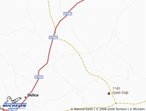 Mapa MICHELIN Akboğaz - ViaMichelin