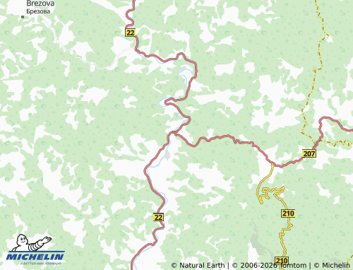 Mapa MICHELIN Biljanovac - ViaMichelin