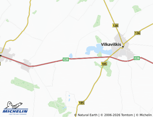 Mappa MICHELIN Maldėnai - ViaMichelin