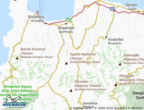 Mappa MICHELIN Malathyros - ViaMichelin