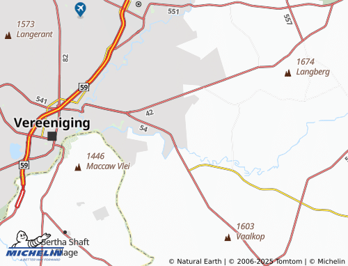 MICHELIN Helderstrome Agricultural Holdings map - ViaMichelin