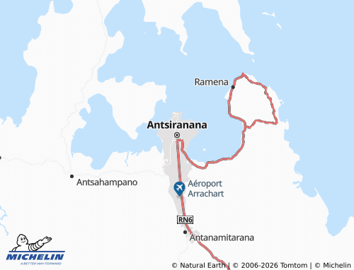 Mappa MICHELIN Antsiranana - ViaMichelin