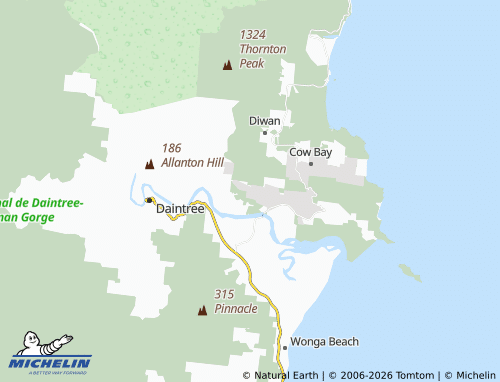 MICHELIN Forest Creek map - ViaMichelin