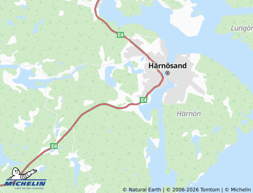 MICHELIN Gådeå map - ViaMichelin