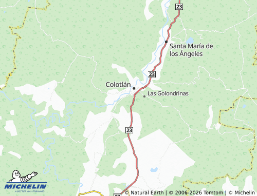 Mappa MICHELIN Nuevo Tlaxcala - ViaMichelin