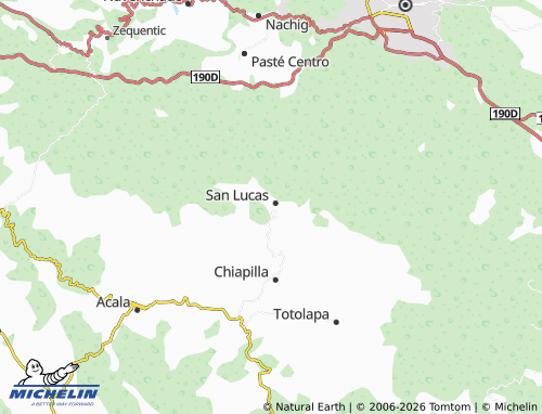 MICHELIN El Calvario map - ViaMichelin